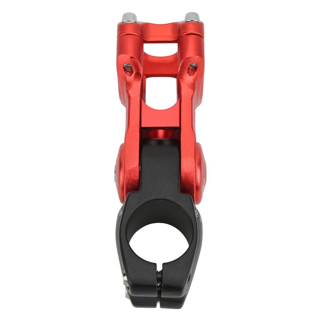 Bike Hollow Stem CNC Machining   Handlebar Extender for Mountain Road Bike Red and Black