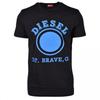 Diesel Mens Dotted Logo T-Shirt