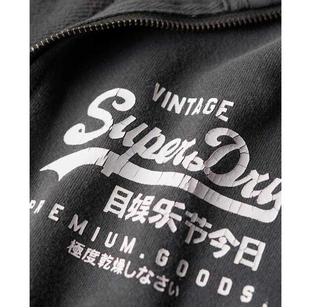Superdry Classic Vl Graphic half zip свитшот