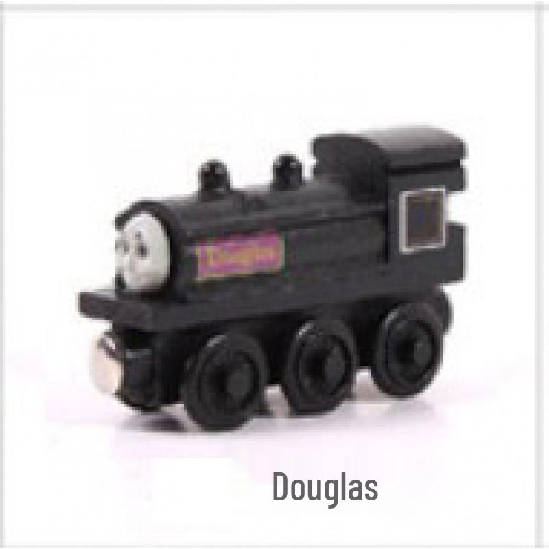 Magnetic Thomas the Tank Engine Wooden Train Set with Cake Party Decorations