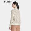 PORTS Women's V-Neck Knit Cardigan