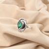 Green Emerald Gemstone Ring, Handmade Jewelry, 925 Solid Sterling Silver Ring, Attractive Jewelry Ring For Wedding Gift