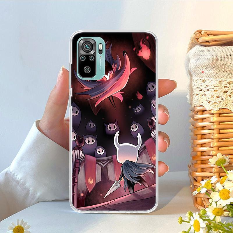 Hollow Knight Cartoon Soft Phone Case For Xiaomi Redmi Note 15 14 14S 13 12 Pro Plus 12S 11 11S 11E 10 10S 11T 5G Fundas Coque R