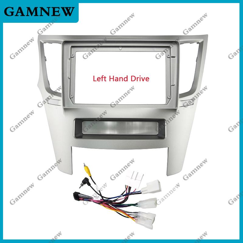 9 Inch Car Frame Fascia Adapter For Subaru Outback Legacy 2009-2015 Android Radio Dash Fitting Panel Kit