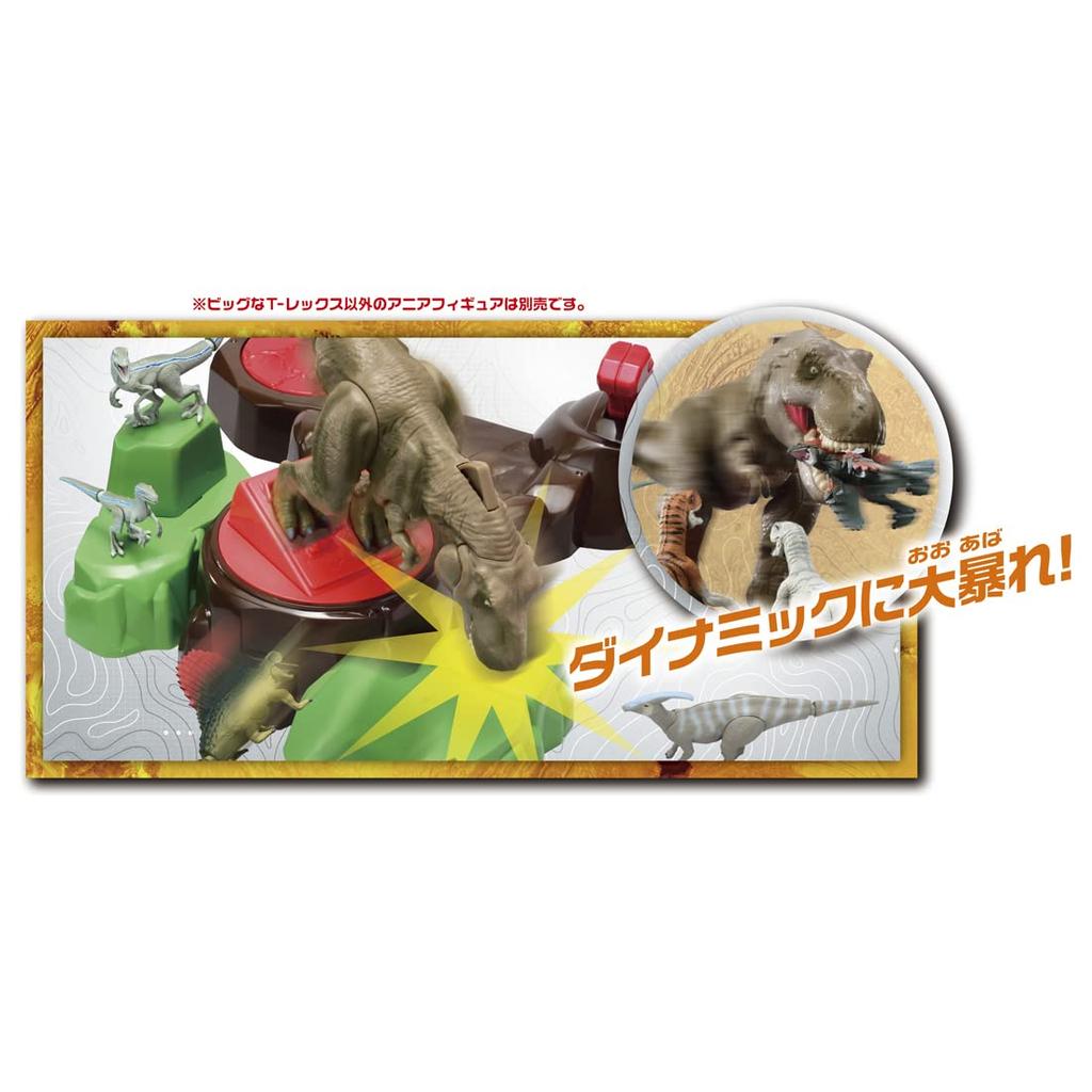 Takara Tomy Ania Jurassic World Kick The Strongest Animal Dinosaur Toy for Ages 3 and Up It! T-Rex