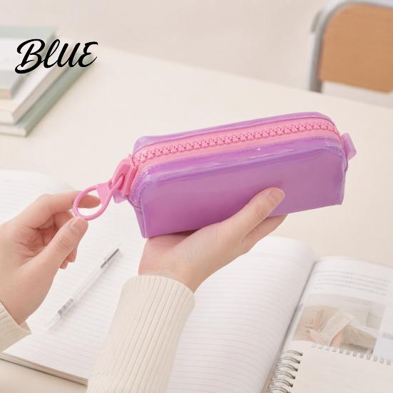 Astuccio Portapenne alla Moda Custodia per Cancelleria Borsa in PVC ad Alta Capacità