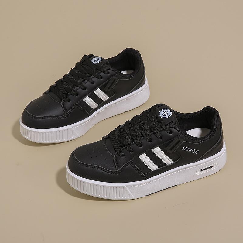 

ins Korean version of the new little white shoes women s 2025 autumn student sports running shoes casual shoes platform height increase HB505 35