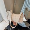 Niche Design Bag Women's New Summer Fashion Plaid Messenger Bag Single Shoulder Underarm Small Square Bag