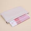 Women's Simple Solid Color Lychee Pattern Snap-Closure Coin Purse & Lipstick Bag