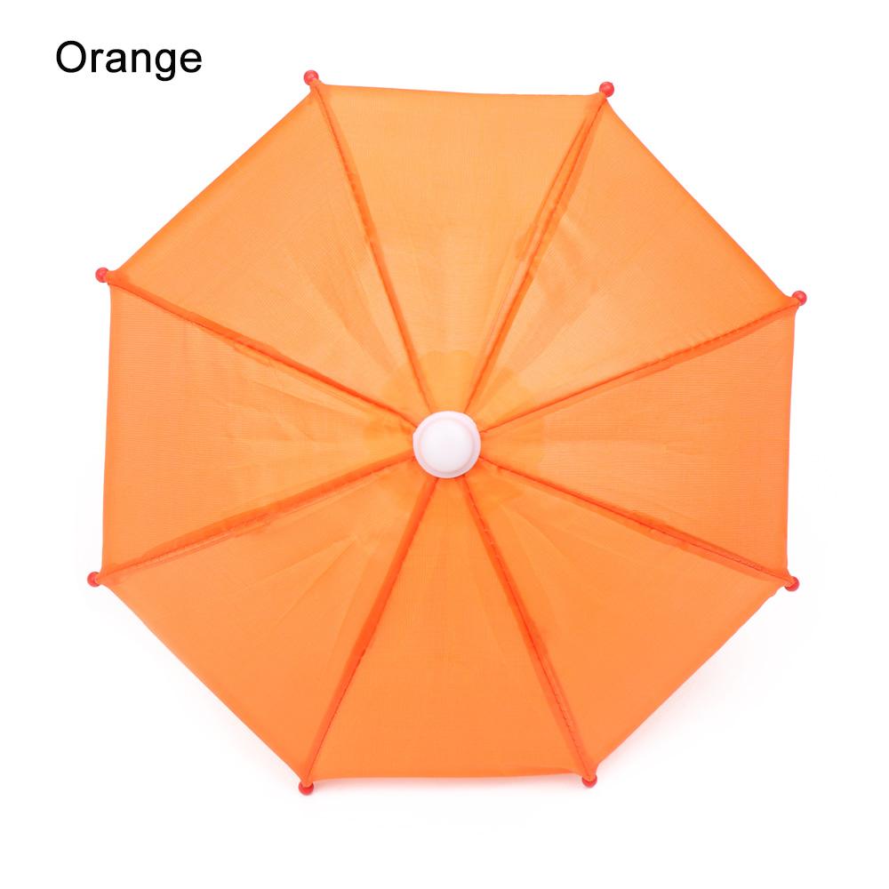 

21.5cm Miniature Rain Gear Doll s Umbrella Dolls Accessories Mini Handmade Blythes Toys Dollhouse Model Toys Clothing Ornament оранжевый
