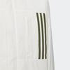 Adidas Solid Color Hooded Zip Cotton Jacket Winter Men Jackets White H45250