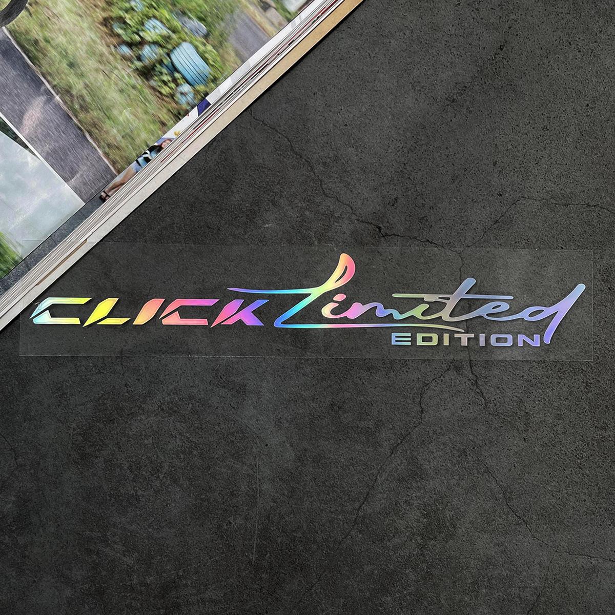 

Водонепроницаемые наклейки на кузов мотоцикла Honda Click для моделей 125i/V3/160/150i 20cm x 3.3cm