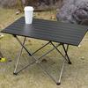 Folding Table, Indoor Outdoor Heavy Duty Portable Folding Square Aluminum Dining Table With Storage Bag For Picnic, Camping