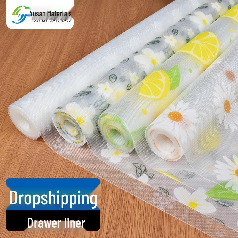 Eco-Friendly Waterproof & Oil-Proof Mat for Kitchen, Drawer, Cabinet, Wardrobe, and Desk