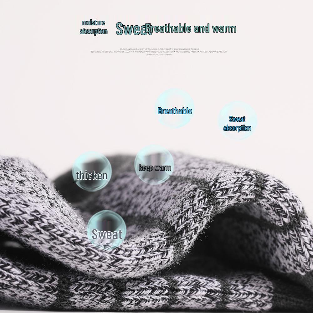 Enhanced Non-Slip Running Socks: Thick, Sweat-Absorbent, Breathable Cotton for Professional Sports