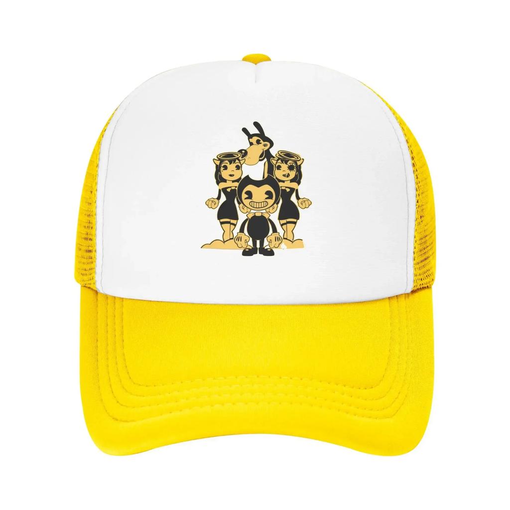 Games Famlily Bendys Pool Party Mesh Baseball Caps Women  High-end Female Beach Dad Hat Peaked Cap