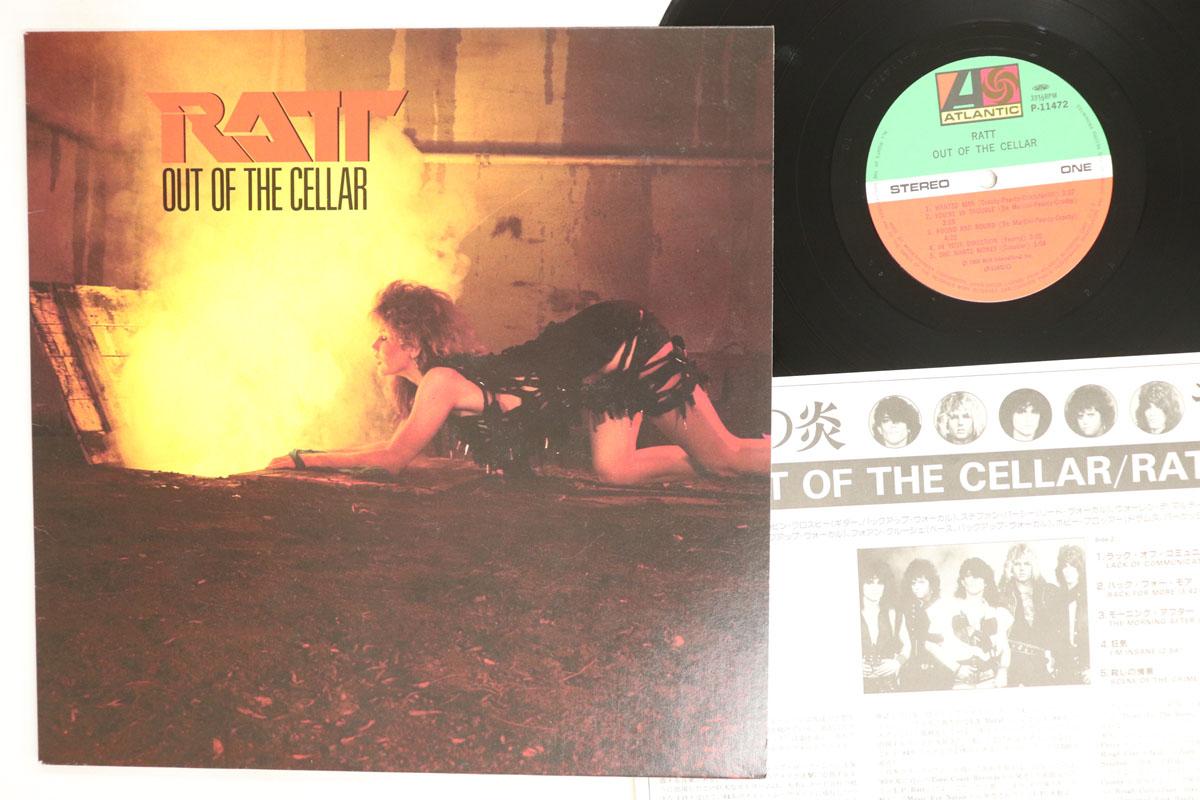 Виниловая пластинка RATT  Out Of The Cellar P11472 ATLANTIC 1984 Япония Металл Б/у