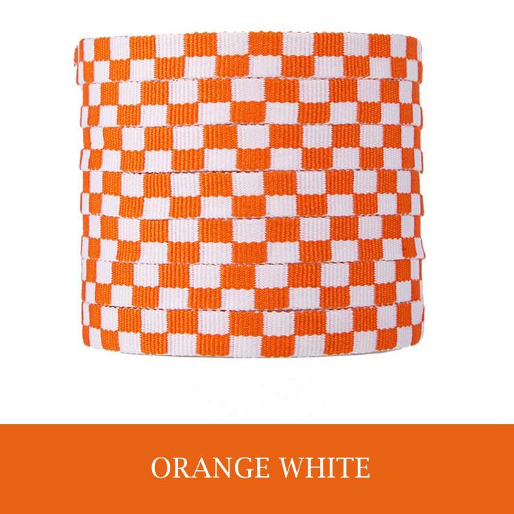 Checkerboard Shoelaces Flat Two-color Printing Shoe Laces for Sneakers Casual Canvas Shoe Accessories White Shoelace 1 Pair