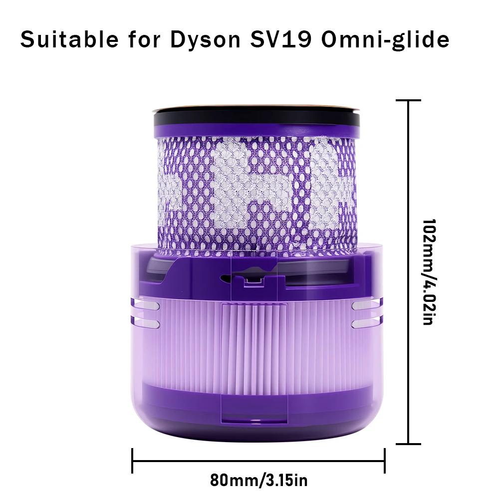 For Dyson Vacuum Cleaner Accessories HEPA Filter Brush Head For Dyson V6 V7 V8 V10 V11 V12 V15 DC Series Wand Handle Roller Dsting Brush