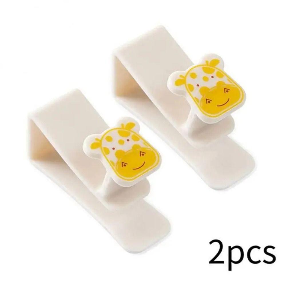 

2 шт. крючок для мусорного мешка мультяшный кухонный удобный крючок переносная сумка для хранения стеллаж за дверью шкафа украшения для дома абрикосовый