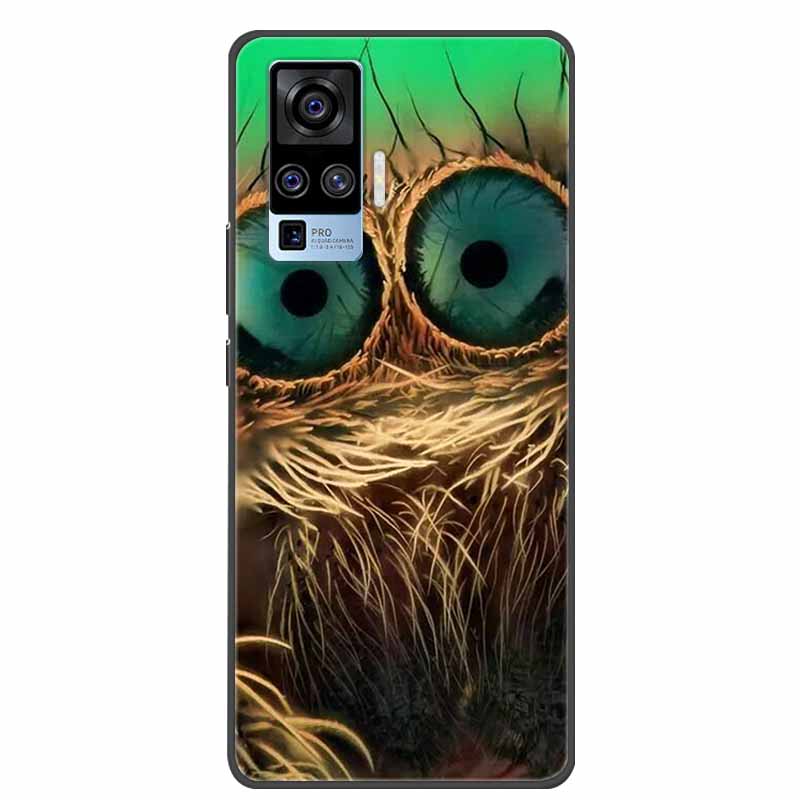 Für Vivo X50 Pro Hülle Cartoon TPU Weiches Silikon Handyhüllen für Vivo X50 Pro Plus Pro+ Abdeckung für Vivo X50 5G V2001A Süße Coque