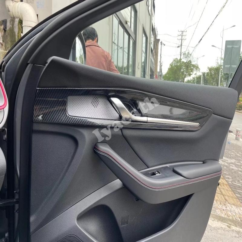 ABS carbonfiber For BYD SEAL 5 dmi Chaser 05 Chazor King DM-i 2024+ Window lift gear Control water Panel Air Vent Outlet Cover
