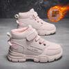 Fashion Winter Children's Boots Plus Velvet Warm Boys Girls Shoes Non-slip Waterproof New Kids Outdoor Shoes