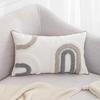 Bohemian Cotton Linen Throw Pillow with Tassels - Sofa & Bed Backrest Cushion Cover with Insert
