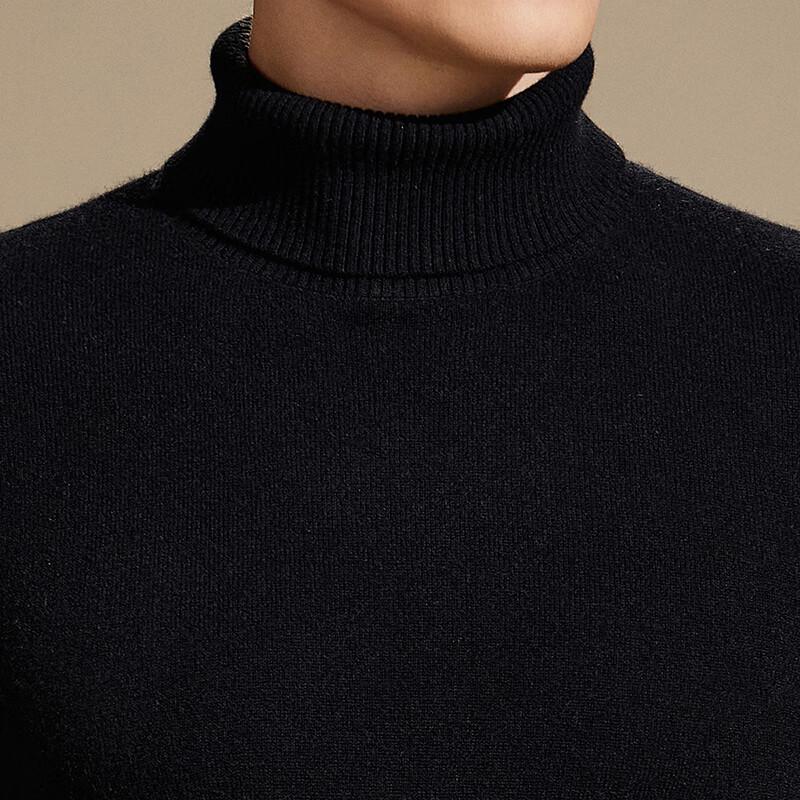 Antônio Men's 100% Cashmere Turtleneck Sweater