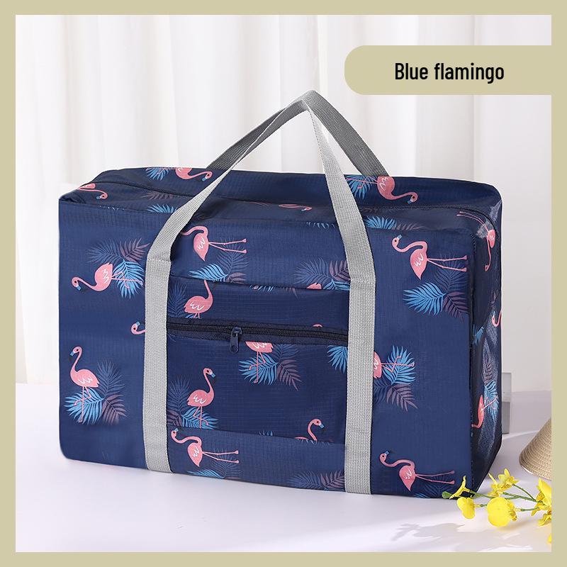 Versatile Folding Travel Bag - Large Capacity Shoulder, Handbag, and Trolley Storage