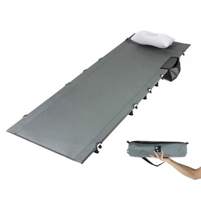 Dominant-X Cot Camping Outdoor Bed, Ultra Lightweight, Compact, Foldable, Quiet Design, Load Capacity 150kg, Waterproof, Breathable, Disaster
