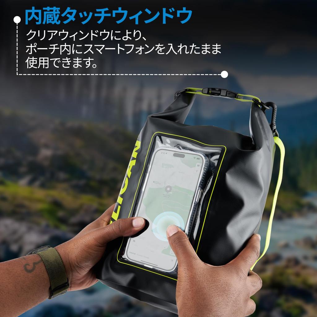 Compatible IP68 Waterproof Dry Bag Waterproof Case Waterproof Bag Pelican Smartphone Pocket Touchscreen Compatible Shoulder Marine Phone Dry Bag 5