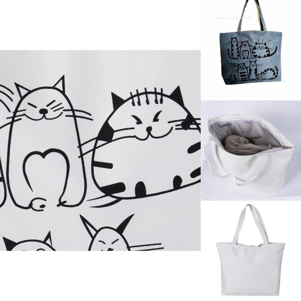 Klassische Katzenliebhaber-Umhängetasche für Damen, vielseitig einsetzbar für Shopping, Reisen und Fitnessstudio