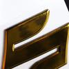 2pcs/set New Motorcycle Sticker 3D PVC for Suzuki Sticker 3D Tank Decal S Logo Gold Emblem Waterproof Decor