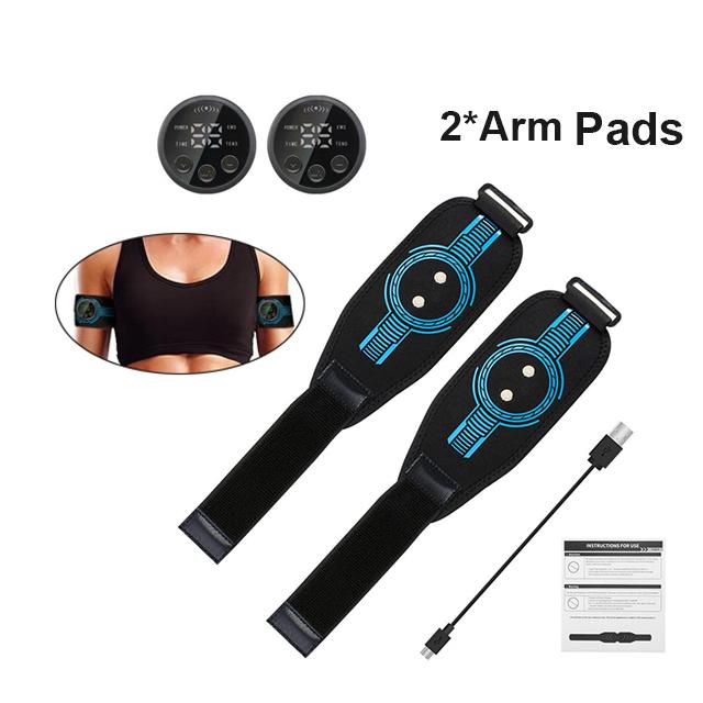 Ems Muscle Stimulator Abs Trainer Abdominal Toning Belt Muscle Toner Body Slimming Arm Leg Belly Lose Weight Fitness Massagr