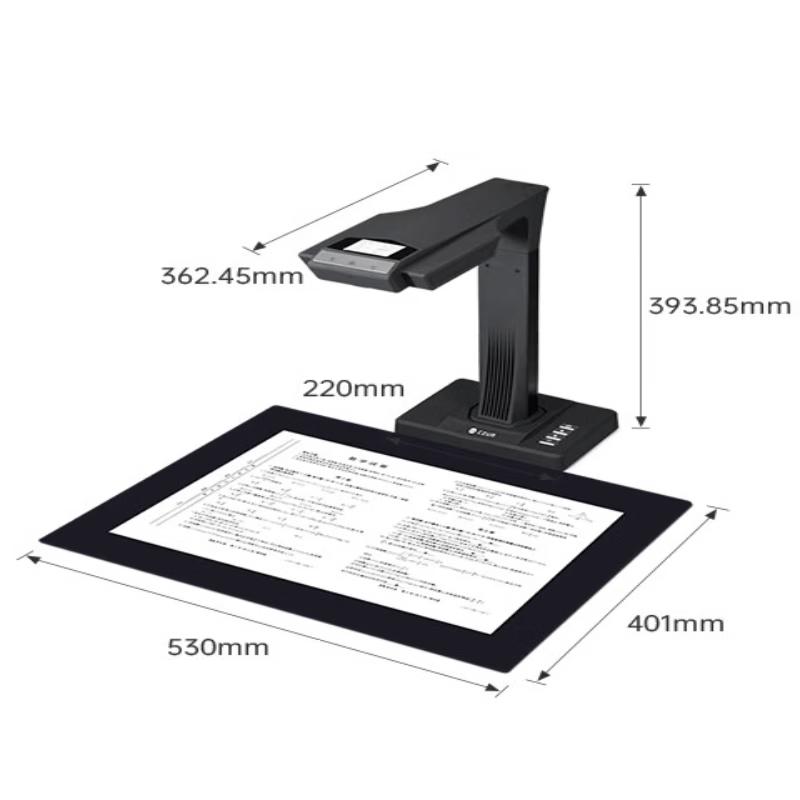 

CZUR ET25 Professional A3 Book & Document Scanner with Curve Flattening CN plug (adapter included)