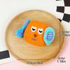 Cartoon Dopamine Fun Dog Doll Brooch Diy Hair Clip Accessories Plush Fabric Sticker Flower Shoes Clothing Accessories