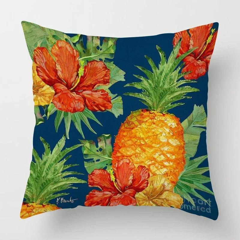 Nordic Autumn Home Decoration Throwing Pillow Case Sofa Cushion Cover Hawaii Living Room Aesthetics