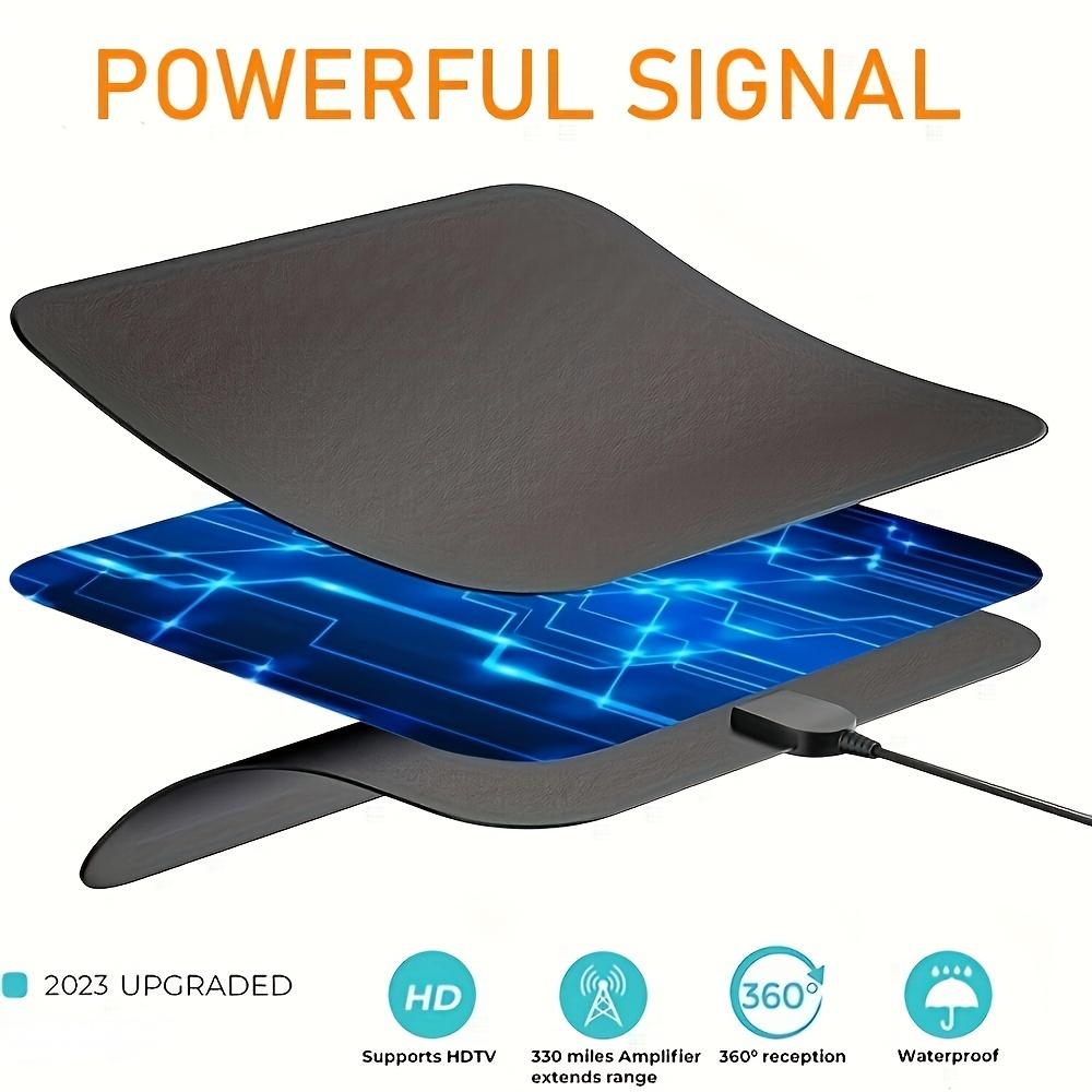 HD Digital TV Antenna Supports 4K 1080p Indoor Amplifier Signal Booster