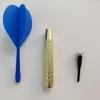 Colored 18g Soft Tip Darts with 100 Tips - 12-Piece Set, 243g Total Weight