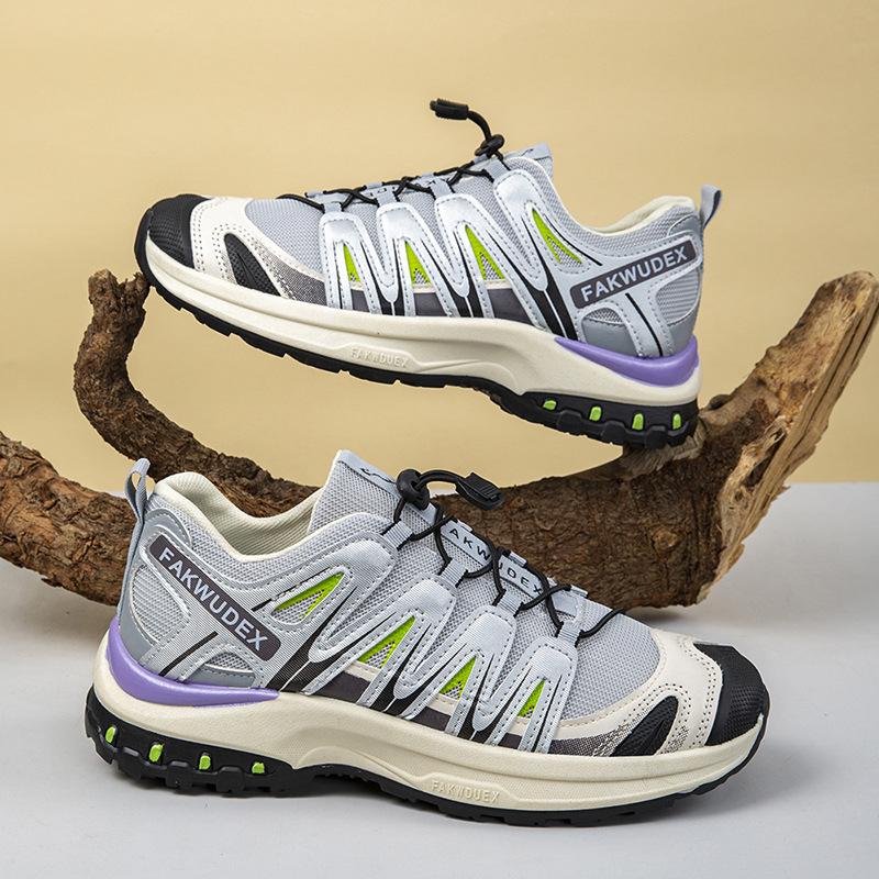 Frühlings- und Sommer-Mesh atmungsaktiv leichtgewichtige weichsohlige Bewegungsschuhe modisch vielseitig lässig Papa Laufschuhe