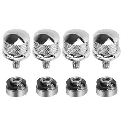 Quick Release Seat Bolt Kit 4x Rear Fender Mount Screw Nut For Harley Davidson Sportster Dyna Softail Street Bob Motorcycle