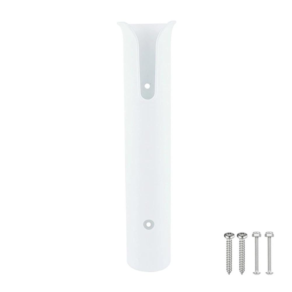 Fiskespöhållare med skruvar Fiskespöhållare Fäste Väggmonterad spöhållare för Båt Kajak Garage Båttillbehör