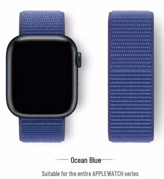 Nylon Braided Strap for Apple Watch Ultra, Series 9-4