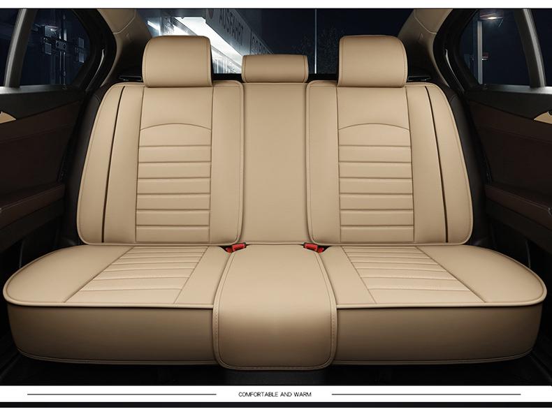 Uniwersalny Pokrowiec na Fotel Samochodowy Pełny Oplot dla Kierowcy i Współkierowcy - Na Wszystkie Pory Roku, Pasuje do Sedana, SUV-a, Pickupa, Vana