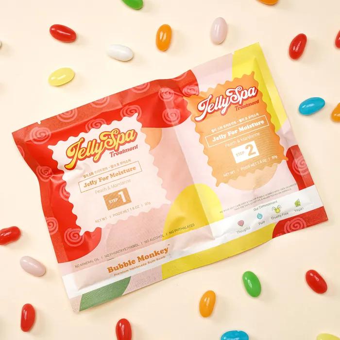 

Bubble Monkey Foot Bath Jelly Spa Treatment Moisture 100g X 1