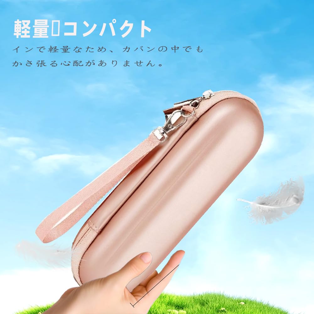 JYJIEJIE's Protective Storage Case for the Medicube AGE-R Booster Pro Beauty Device: Waterproof, Lightweight, Anti-Abrasion, Wearable, Rechargeable,