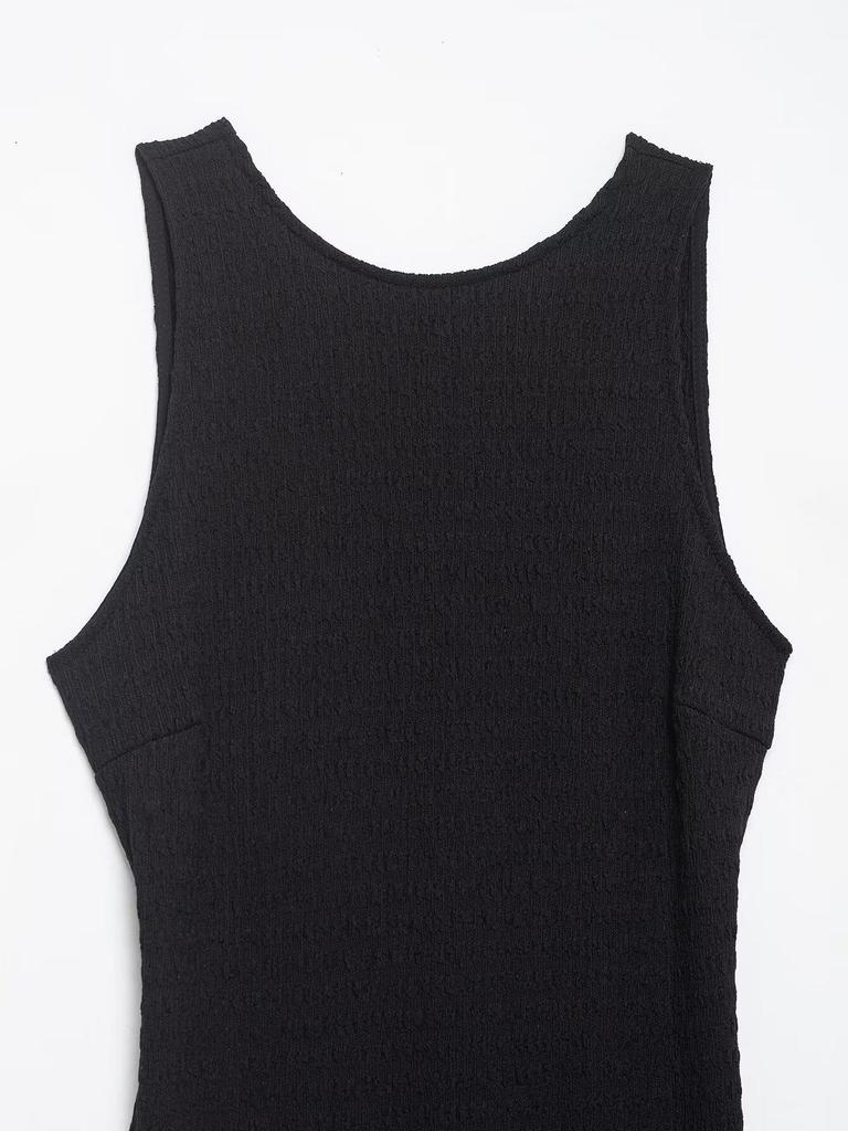 Hochwertiges Schlankes Damen-Quastenkleid - Neuer Einfacher Stil Nischen-Design