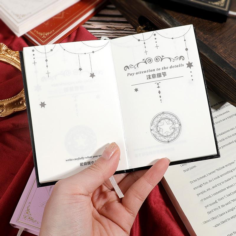 Kreatives Lustiges Mini Das Buch der Antworten Notizbuch Tragbares Taschenbuch Studentennotizbuch Bürobedarf Studentenbriefpapier Geschenke