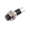 5/20/100PCS 10mm DS316 OFF-(ON) Momentary 0.5A 250VAC Panel Mount Push Button Switches DS-316 Black/Green/Yellow/Blue/White/Red